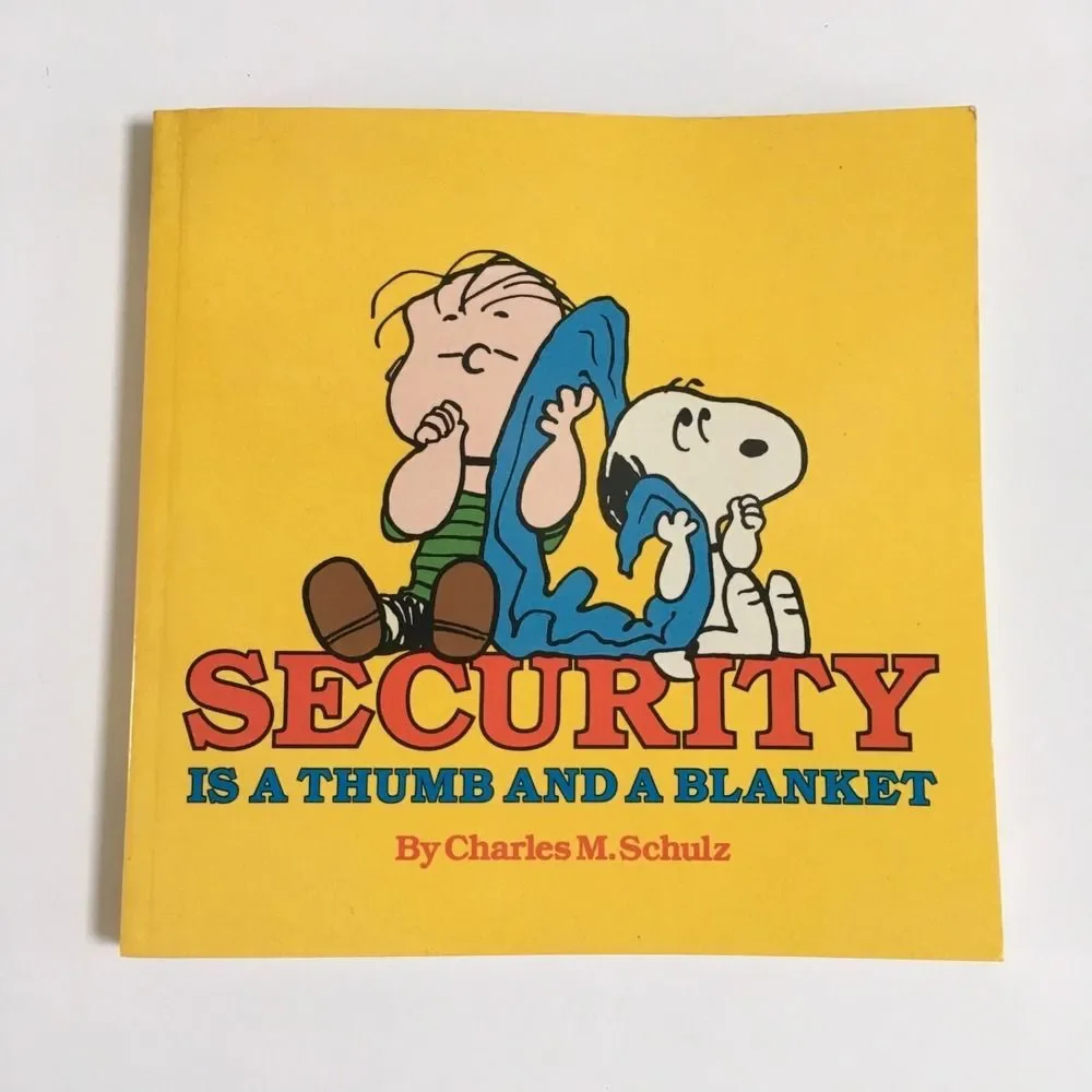 Security Is A Thumb And A Blanket Charles M. Schultz Book & Doll Plush Gift Set